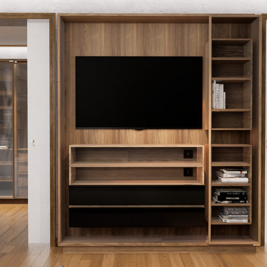 Individuelles Wohnzimmer Design mit extra nur für dich angefertigten Designermöbeln von Holzkater by LaPame